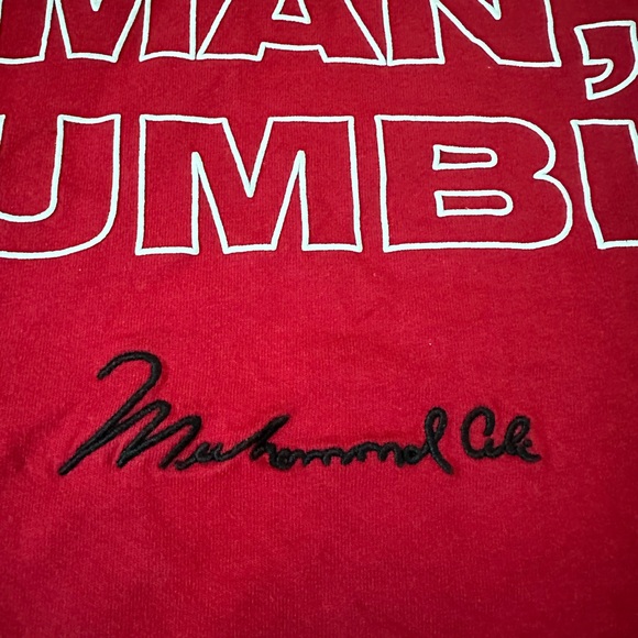 Muhammad Ali “Rumble, Young Man, Rumble” Red Large T-shirt by Shoe Palace Shirt - Picture 6 of 9